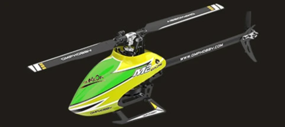 OMPHOBBY M2 EXP 6CH 3D Flybarless - OMPHOBBY M2 EXP 6CH 3D Flybarless  RC Helicopter