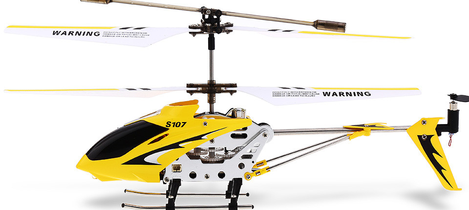 SYMA S107G 3CH Anti-collision Anti-fall Infrared Mini RC Helicopter SYMA S107G 3CH 1 - SYMA S107G 3CH Anti-collision Anti-fall Infrared Mini RC Helicopter
