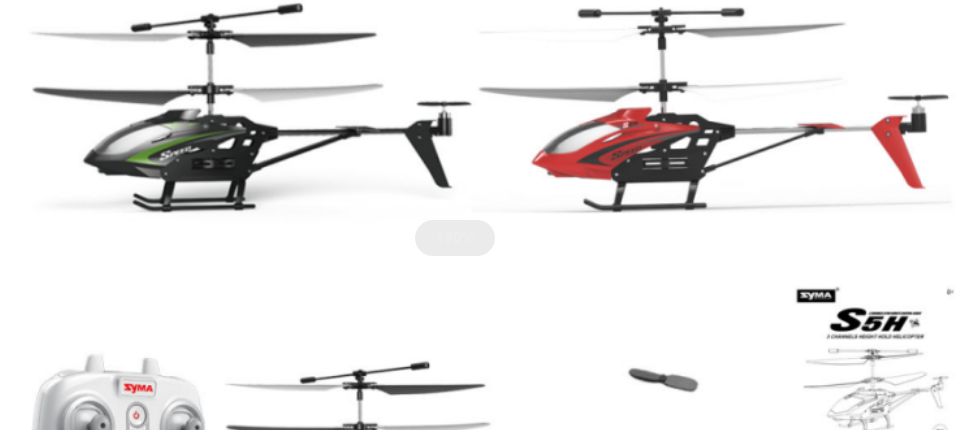 SYMA S5H 2.4Ghz 3CH Hovering One Key Take RC Helicopter SYMA S5H 2.4Ghz 3CH Hovering - SYMA S5H 2.4Ghz 3CH Hovering One Key Take RC Helicopter