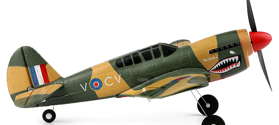 XK A220 P40 384mm Wingspan 2.4G 4CH 3D/6G RC Airplane XK A220 P40 384mm Wingspan 2.4G 4CH 3D 6G - XK A220 P40 384mm Wingspan 2.4G 4CH 3D/6G RC Airplane