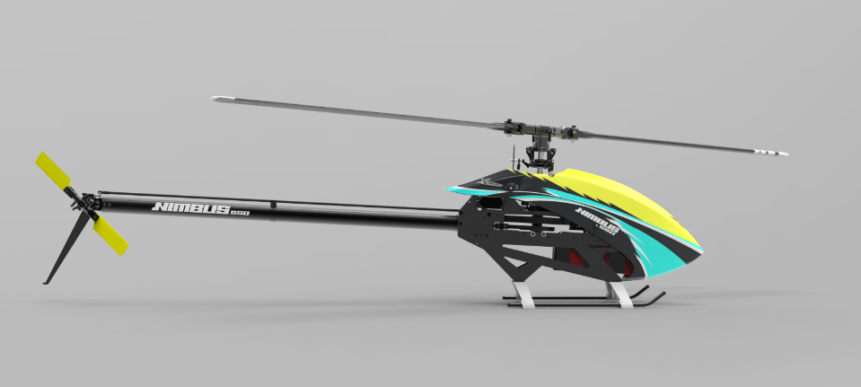 XLPOWER XL55 Nimbus 550 3D - XLPOWER XL55 Nimbus 550 3D Flying Electric RC Helicopter