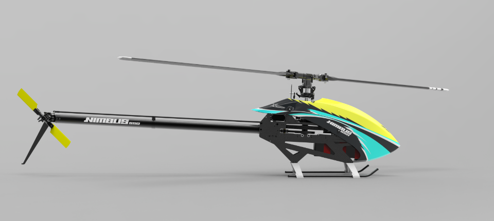 XLPOWER XL55 Nimbus 550 - XLPOWER XL55 Nimbus 550 3D Flying Electric RC Helicopter