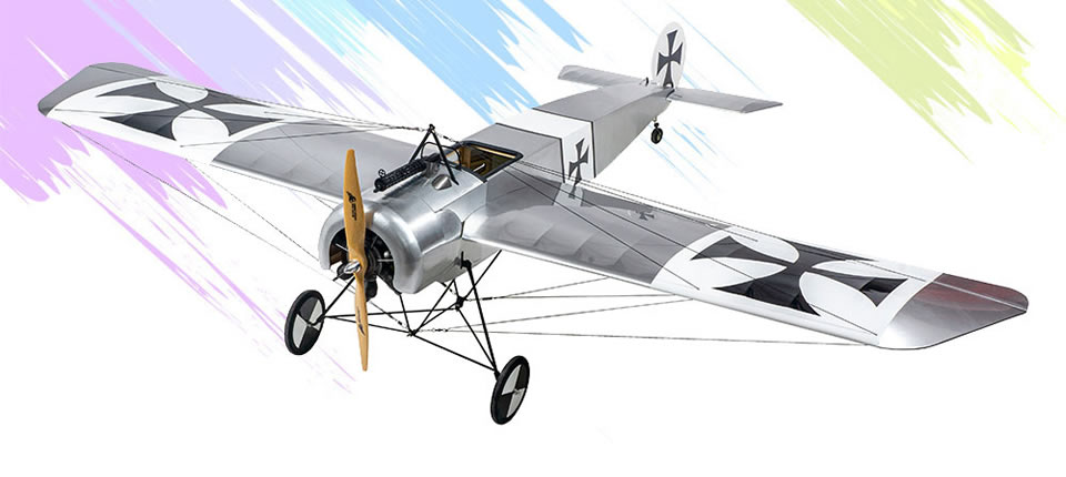 Dancing Wings Hobby SCG24 Fokker EIII 1580mm Wingspan - Dancing Wings Hobby SCG24 Fokker-EIII 1580mm Wingspan Balsa Wood RC Airplane