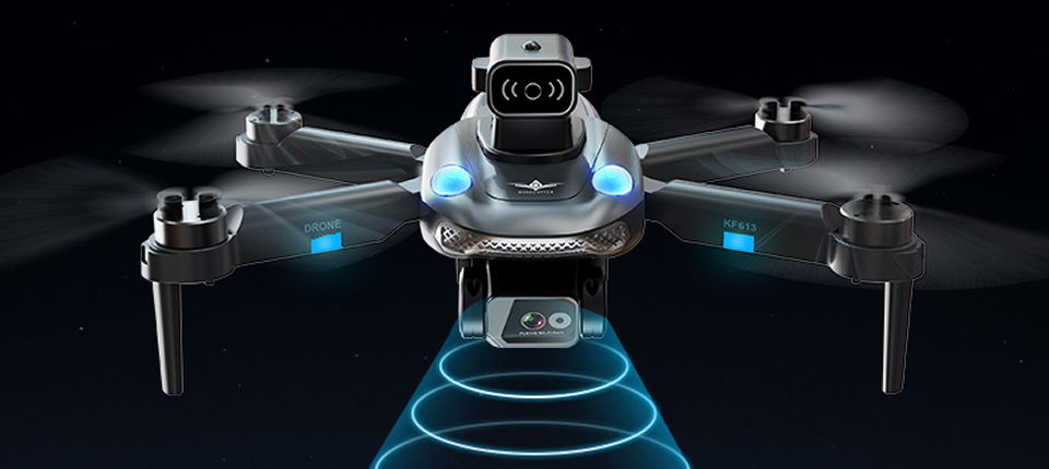 KFPLAN KF613 GPS WiFi FPV with 4K 720P ESC - KFPLAN KF613 GPS WiFi FPV with 4K 720P ESC HD Dual Camera RC Drone Quadcopter
