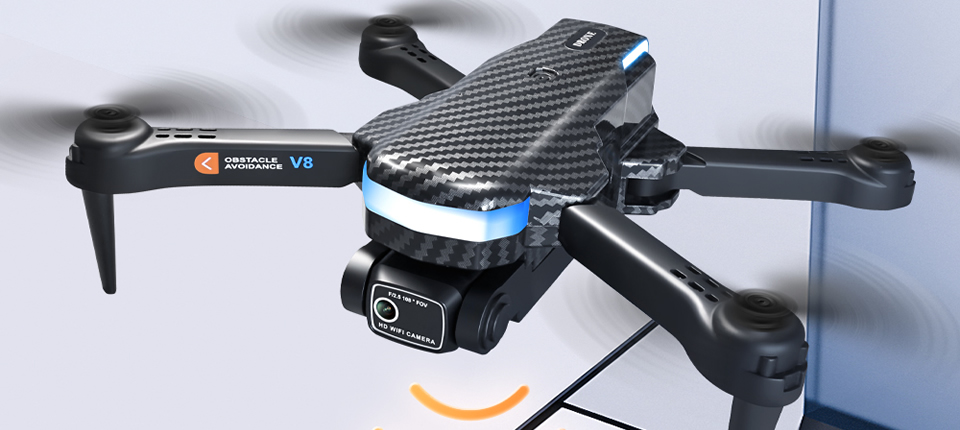 YCRC V8 WiFi FPV with ESC HD Dual Camera RC Drone Quadcopter - YCRC V8 WiFi FPV with ESC HD Dual Camera  RC Drone Quadcopter