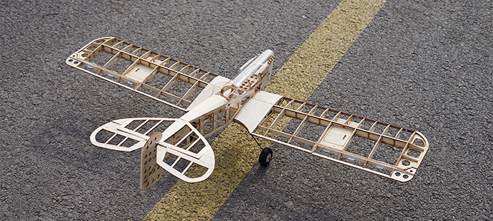 27 - JWRC Hansa Brandenburg W 29-1020mm Wingspan Balsa Wood RC Airplane KIT evaluation by Bangood
