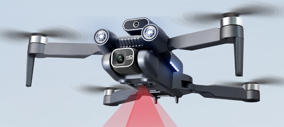 4 3 - LS-S1S 4G WiFi FPV RC Drone with 6K 720P HD Camera - 18mins Flight Time, Optical Flow Positioning, Brushless Foldable, and RTF