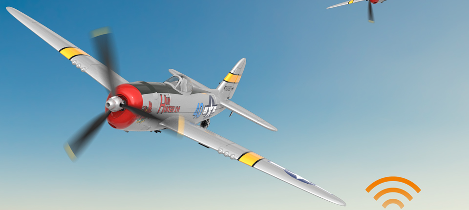 Volantex RC Mini P-47 Warbird - a beautiful Model aircraft for beginners 47 - Volantex RC Mini P-47 Warbird - a beautiful Model aircraft for beginners