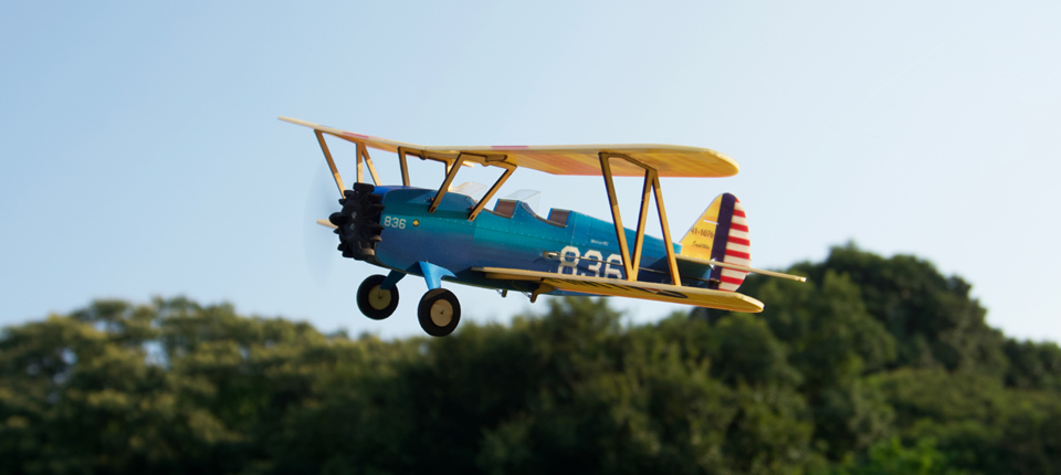 6 5 - Smallest RC Aircraft Kit - Stearman Micro Scale 360mm Wingspan KT-Foam RC Aircraft Biplane KIT