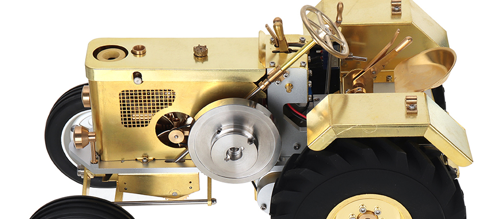 10 5 - A Captivating Air-Cooled Single-Cylinder Gasoline Engine Model