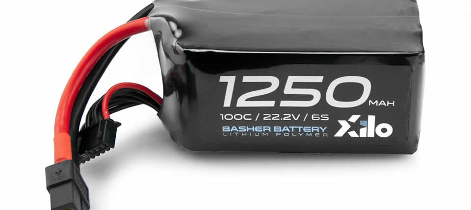 XILO 22.2V 1250mAh 6S 100C LiPo Battery 117 - XILO 22.2V 1250mAh 6S 100C LiPo Battery