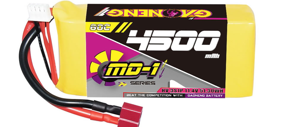 15 6 - Gaoneng GNB 11.4V 4500mAh 60C 3S LiHV Battery