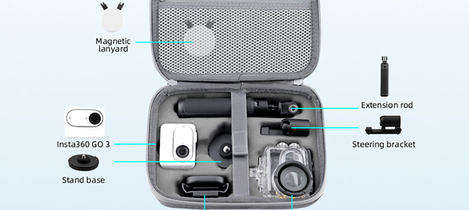 19 4 - BRDRC Storage Bag for Insta360 GO 3
