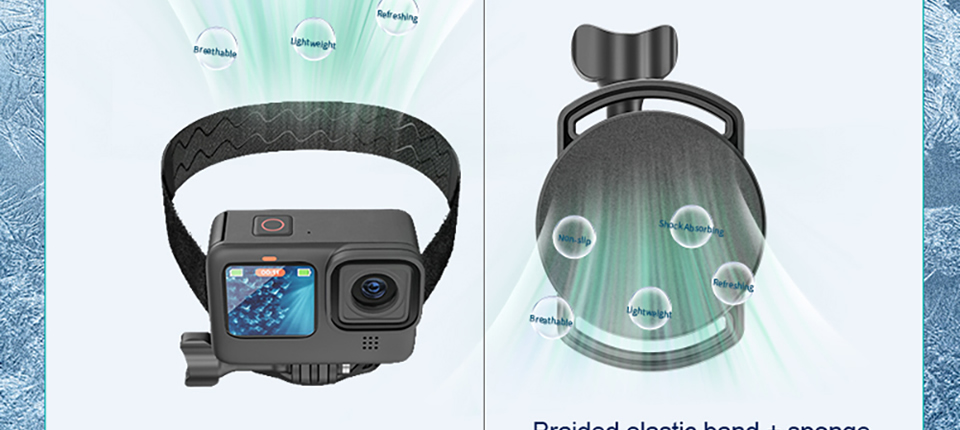 2 4 - STARTRC Sports Camera Headband