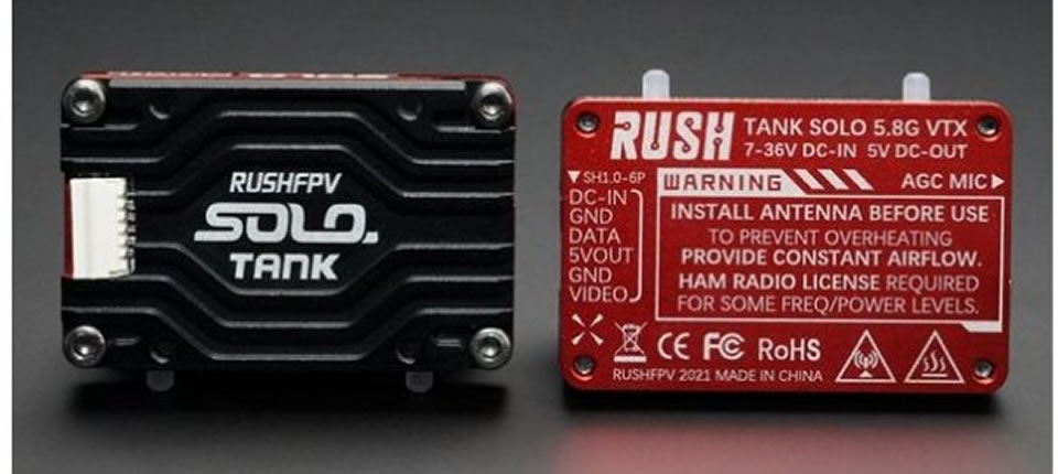21 5 - Unleash Your FPV Experience with RUSH TANK SOLO VTX - A Comprehensive Review
