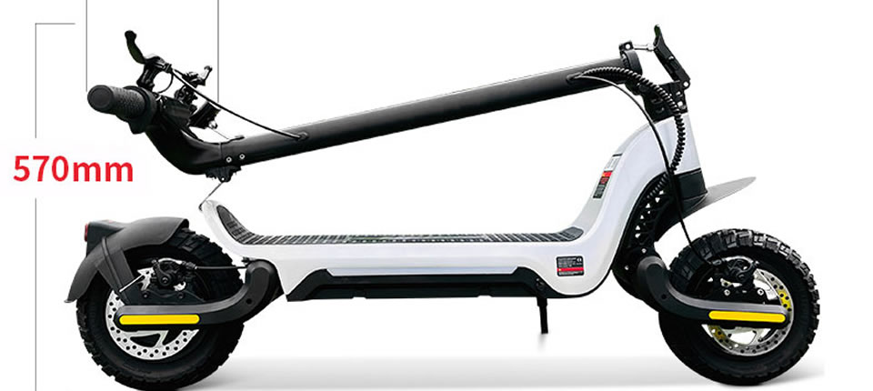 22 7 - S9Plus 48V 15Ah 800W Folding Electric Scooter