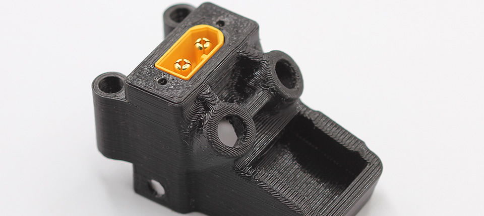 27 3 - QY3D Dual Antenna GPS Mount XT60 for GEPRC Mark5 FPV RC Drone