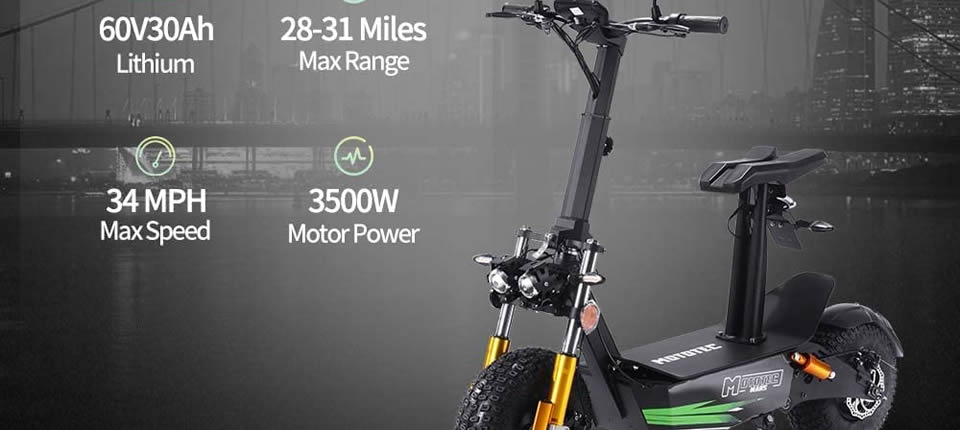 27 5 - MototecMars E35 Electric Scooter Review