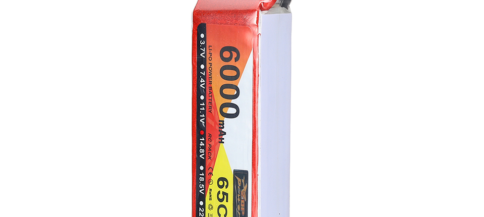 ZOP Power 14.8V 6000mAh 65C 4S LiPo Battery 29 12 - ZOP Power 14.8V 6000mAh 65C 4S LiPo Battery