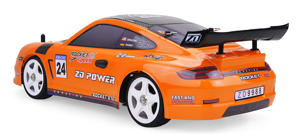 3 2 - ZD-1 or 16-2 4G 4WBrushed Racing Rocket S16 Drive RC Model Evaluation