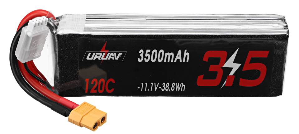 URUAV 11.1V 3500mAh 120C 3S LiPo Battery 34 - URUAV 11.1V 3500mAh 120C 3S LiPo Battery