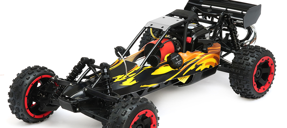 35 2 - ROFUN for Baja 1 or 5 2.4G RWD RC Car with 80km/h or H 29cc Gas 2-Stroke Engine RTR Truck: A Thrilling and Durable Toy for RC Car Lovers