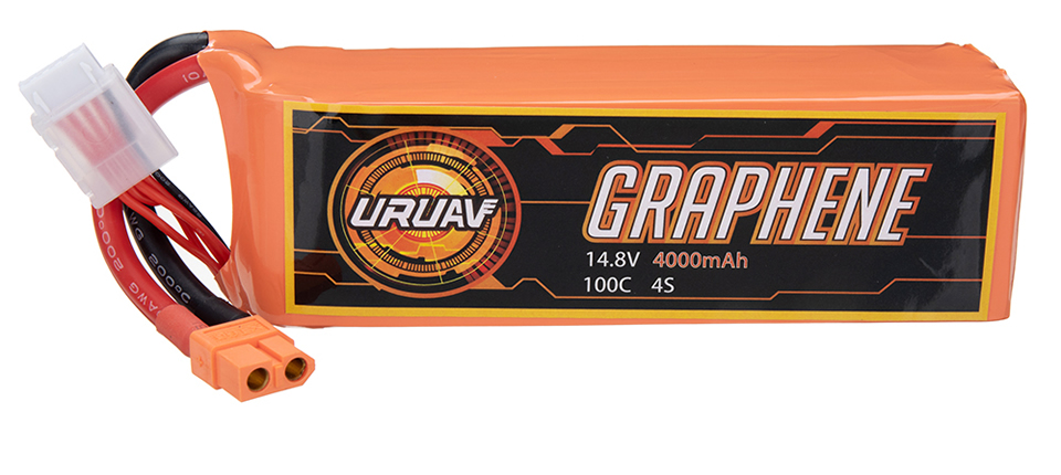 36 7 - URUAV GRAPHENE 14.8V 4000mAh 100C 4S LiPo Battery