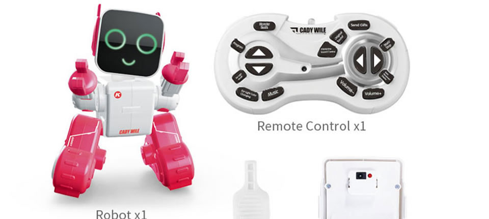 39 3 - JJRC R4 Pink Kidiwayle Intelligent Programming Robot: A Fun and Educational Companion for Kids and Beginners
