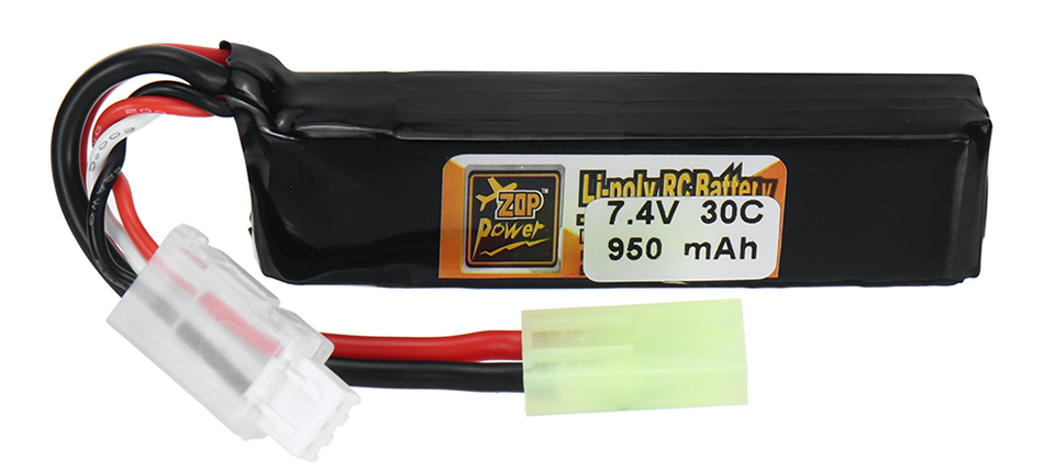 40 5 - ZOP Power 2S 7.4V 950mAh 30C LiPo Battery