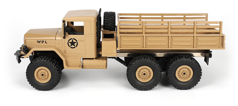 41 2 - Provide high-quality WPL-B16-1 or WPL-B16-2 4G 6WD military truck models