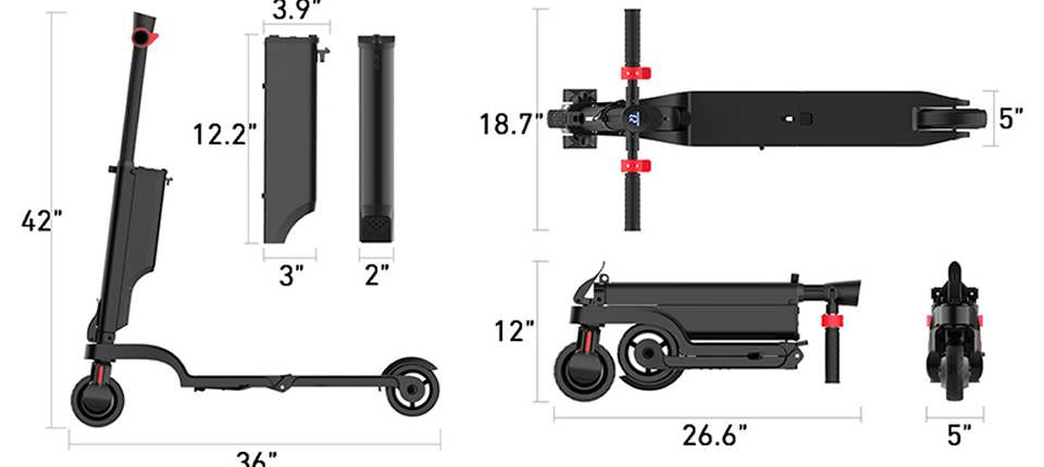 42 5 - Teewing X6 Electric Scooter