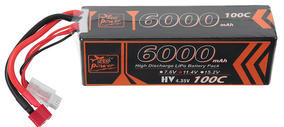 ZOP Power 11.4V 6000mAh 100C 3S LiPo Battery 44 10 - ZOP Power 11.4V 6000mAh 100C 3S LiPo Battery