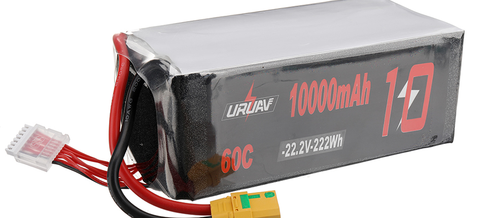 48 7 - URUAV 22.2V 10000mAh 60C 6S LiPo Battery