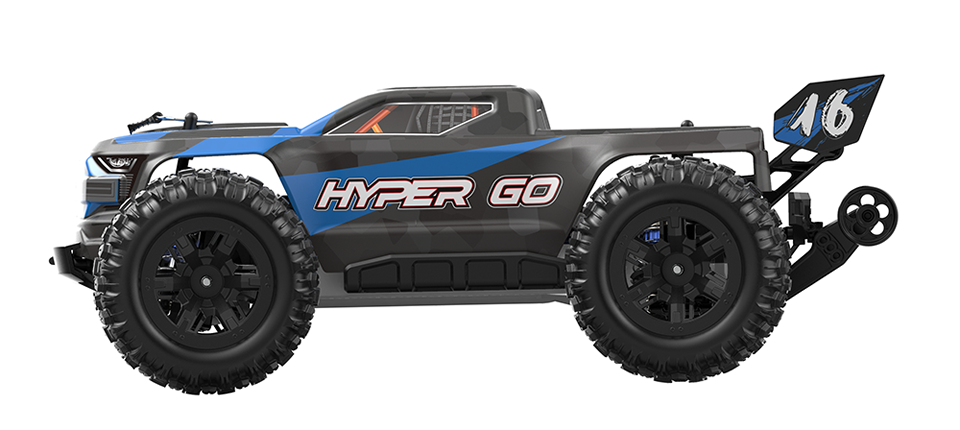 48 - Embark on a High-Speed Off-Road Adventure: MJX HYPER GO H16E 1/16 2.4G 38km/h RC Car with GPS Module