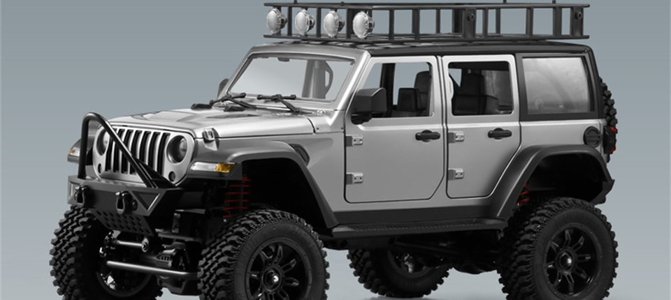 57 - The MNRC MN128 RTR 1/12 2.4G 4WD RC Car LED Light Rock Crawler Climbing Off-Road Truck Full Proportional Vehicles Models Toys