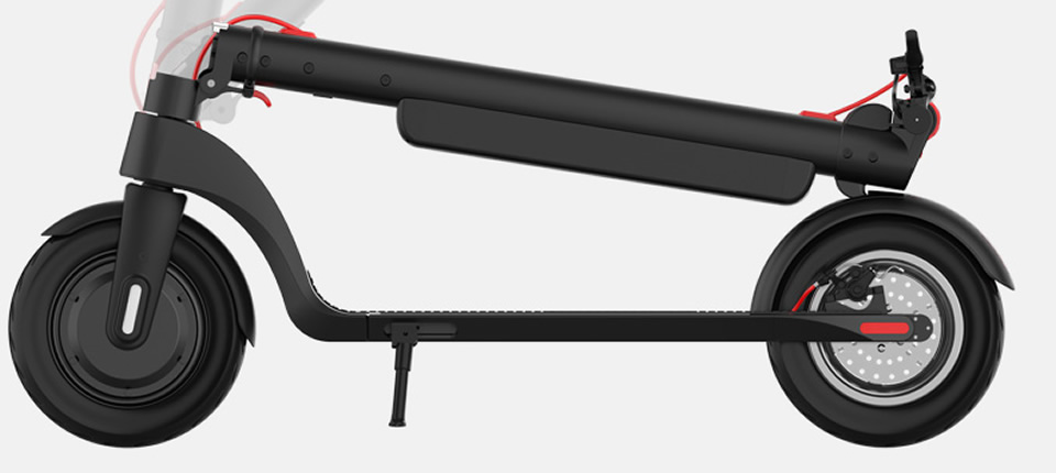 58 2 - Comprehensive Review of Banggood  Air Tires Folding Electric Scooter