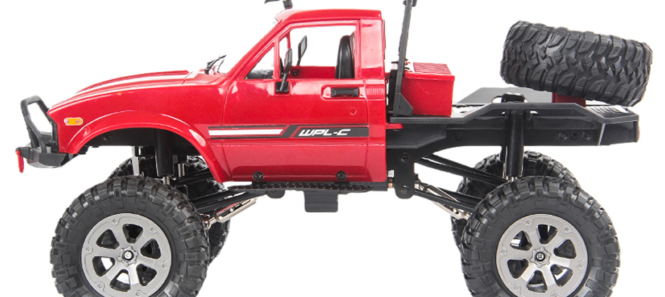 58 - RBR/C Upgrade C14MKS-1/16 4WD Off-Road Climbing Truck RC Car Kit Model Toy - The Ultimate Companion for Extreme Adventures