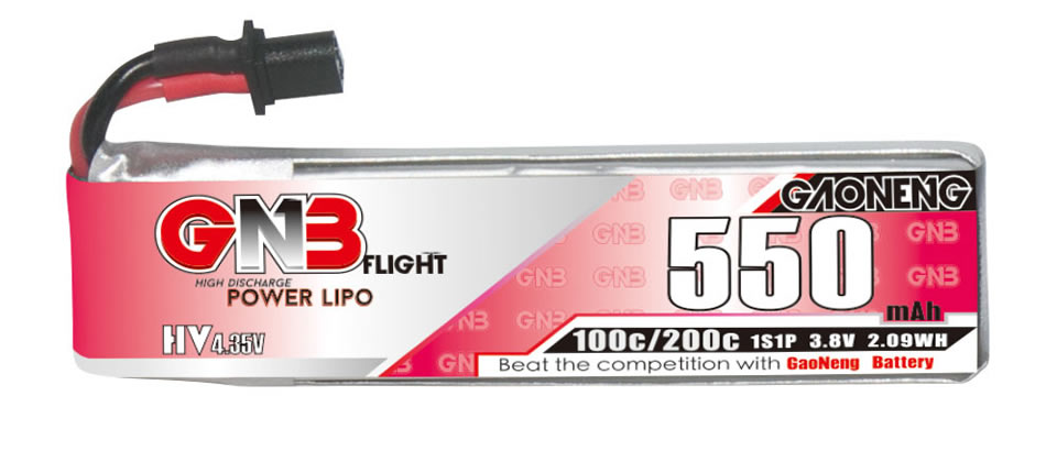 6 8 - Gaoneng 6Pcs 3.8V 550mAh 100C 1S LiHV Battery