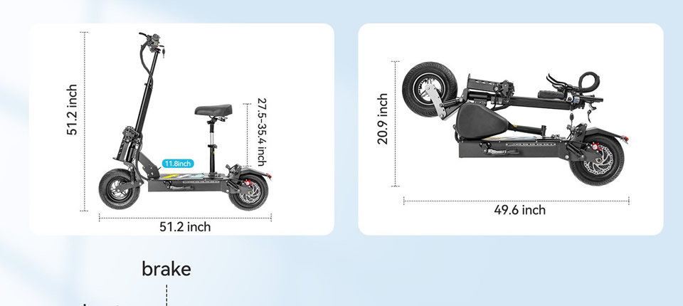 61 3 - Embrace Eco-Friendly Travel: VREOM T12 Electric Scooter Perfect Blend of Power and Range