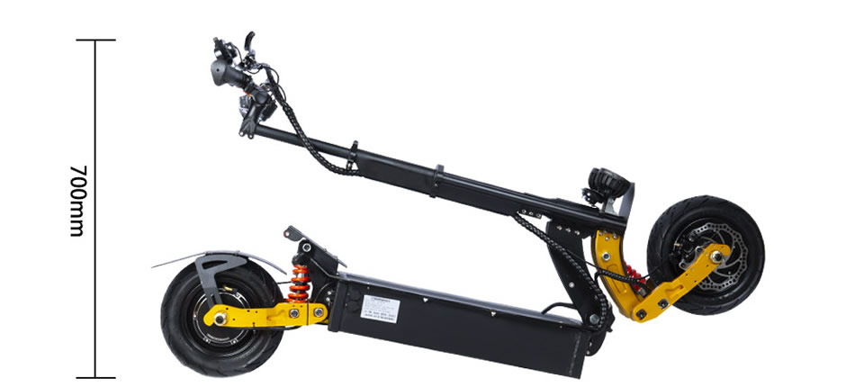 64 4 - TOURSOR E6 11-Inch Dual Motor Electric Scooter