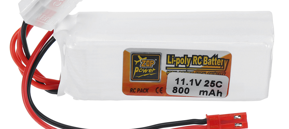 69 3 - ZOP Power 11.1V 800mAh 25C 3S LiPo Battery