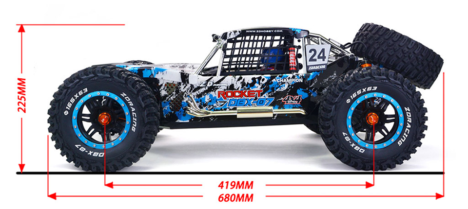 69 - Unveiling the ZD Racing DBX-07: Conquering the Speed Frontier with Dominant Off-Road RC Car