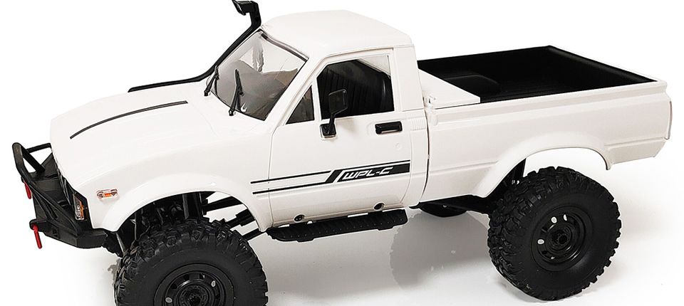 7 2 - WPL C24 1/16 2.4G 4WD Crawler Truck RC Car Full Proportional Control RTR Review