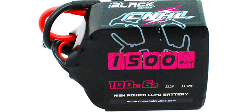 78 3 - CNHL Black Series 6S 22.2V 1500mAh 100C LiPo Battery