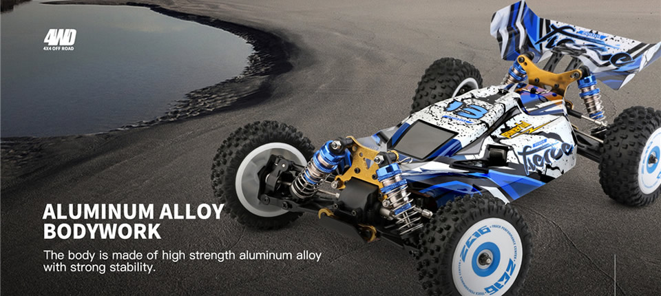 87 - Wltoys 124017 Brushless V2 - Unleash the Thrilling Journey of a 70km/h RC Racing Car!