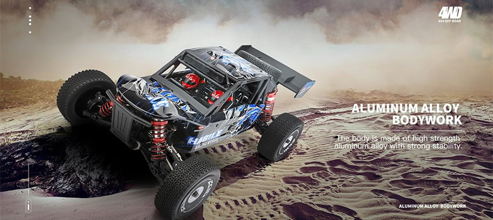 90 1 - Exploring Speed and Thrills: In-Depth Review of the Wltoys 124018 1/12 Scale 4WD Metal Chassis RC Car