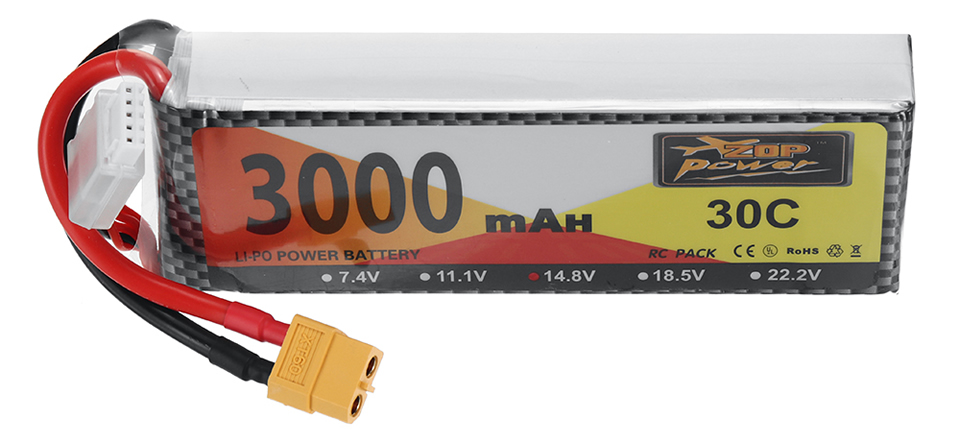 ZOP Power 14.8V 3000mAh 30C 4S LiPo Battery 94 3 - ZOP Power 14.8V 3000mAh 30C 4S LiPo Battery