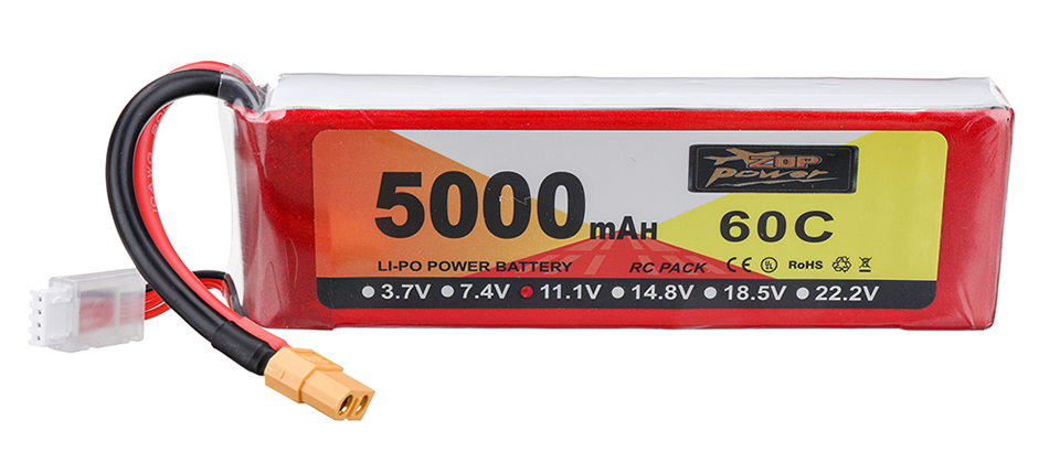 ZOP Power 11.1V 5000mAh 60C 3S LiPo Battery 97 3 - ZOP Power 11.1V 5000mAh 60C 3S LiPo Battery