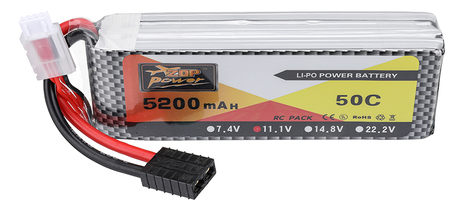 ZOP Power 11.1V 5200mAh 50C 3S LiPo Battery 99 2 - ZOP Power 11.1V 5200mAh 50C 3S LiPo Battery